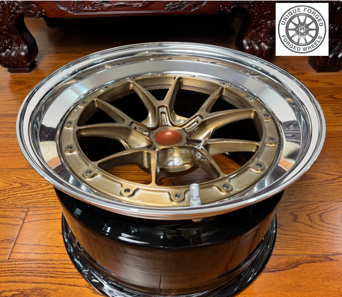 

Forged Aluminum Alloy Wheels 9J-12J 17-21 Inch Multi-Spoke Polished Finish Replacement Rims with Universal Fitment