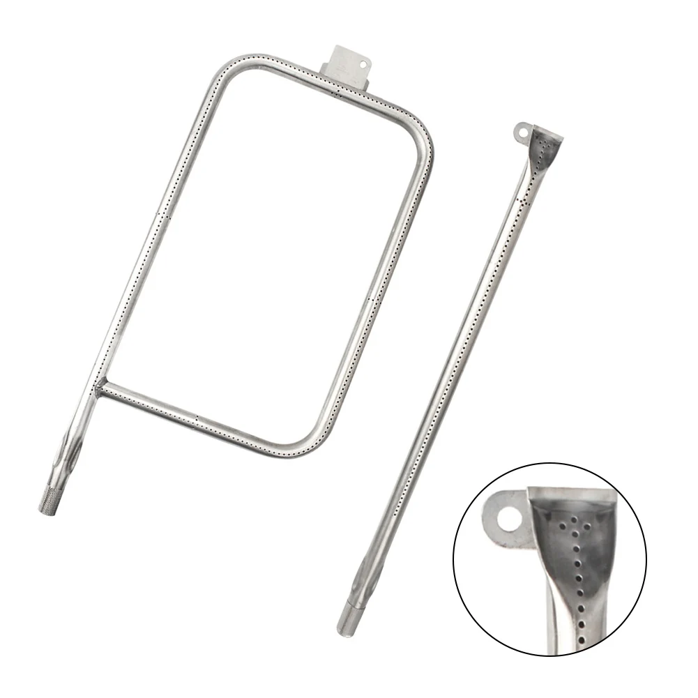 Outdoor Grilling Stainless Steel Burner Burner For Weber As Shown Efficient Flame Distribution Consistent Flame Performance