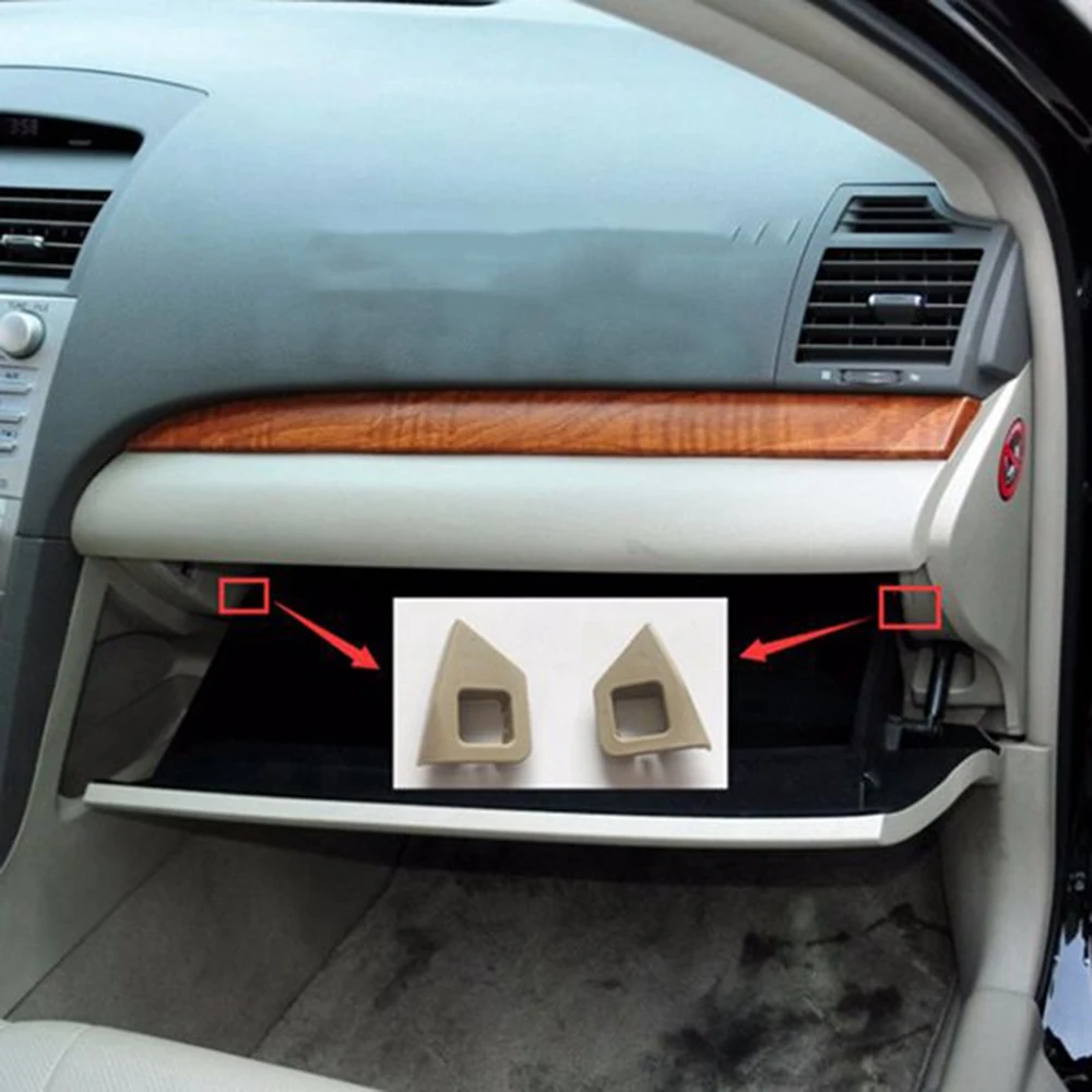 Car Left Fixing Lock Bracket Glove Box Door Cover for Toyota Camry XV40 2006 2007 2008 2009 2010 2011