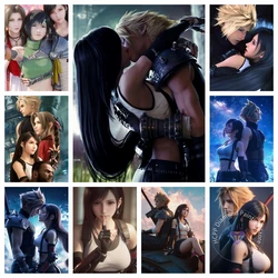 Final Fantasy Cartoon Game  Diamond Painting Kit 5D DIY Diamond Embroidery Cross Stitch Handmade Art Gift Crafts Home Decor
