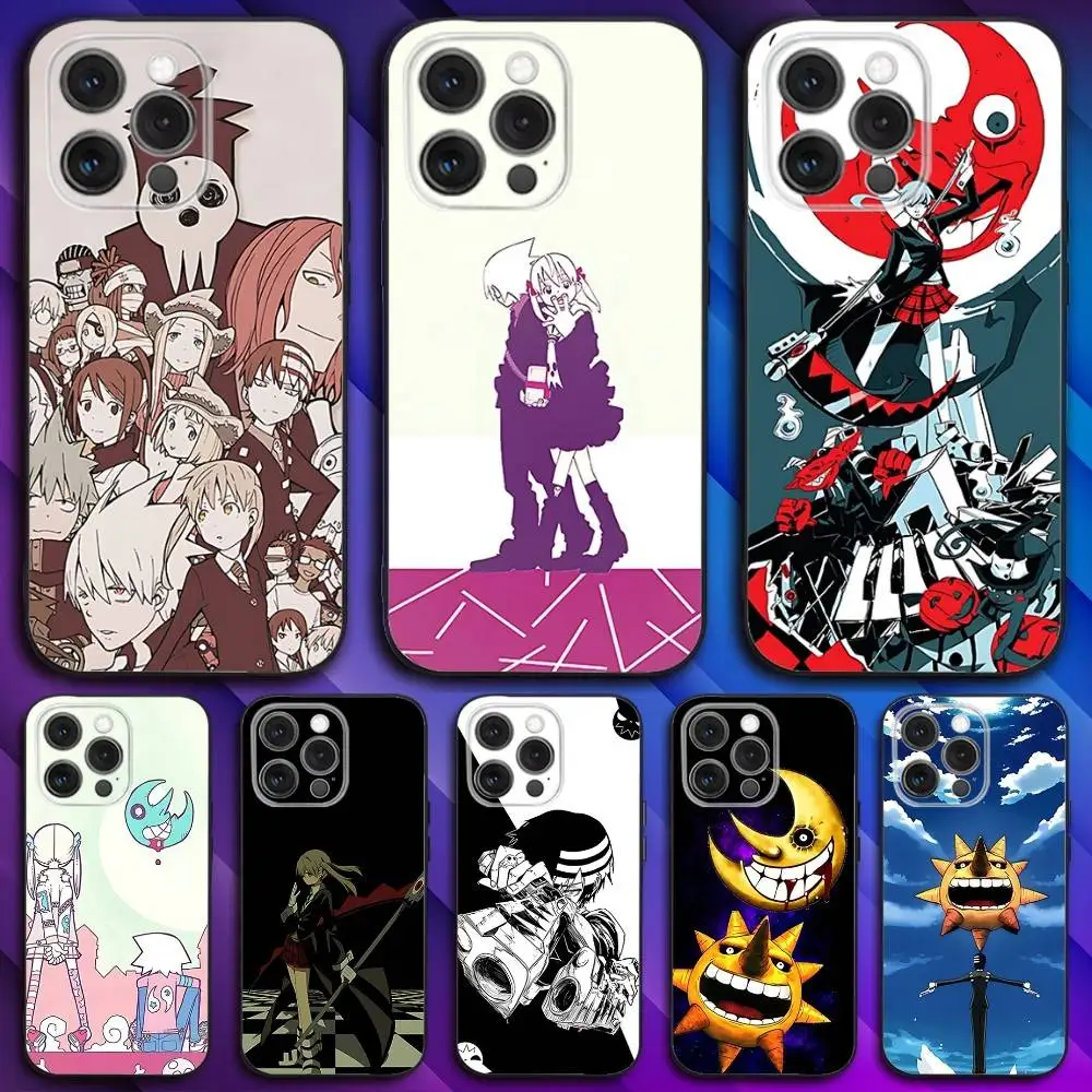 

S-Soul Comics E-EaterS Phone Case For iPhone 17,16,15,14,13,12,11,Pro,Max,Plus,X,XS,SE4,E,Mini,Soft Black Case