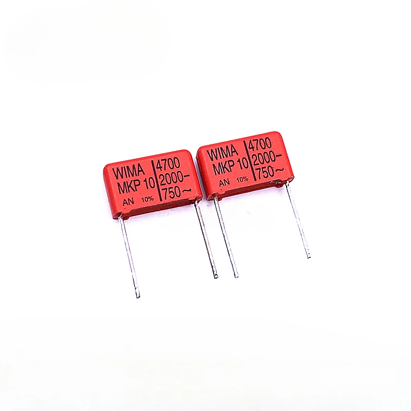 5PCS/20PCS WIMA MKP10 4700PF 4N7 2000v4700PF 0.0047UF foil film capacitor 2000V4n7 472 2000V472 Foot distance 15MM