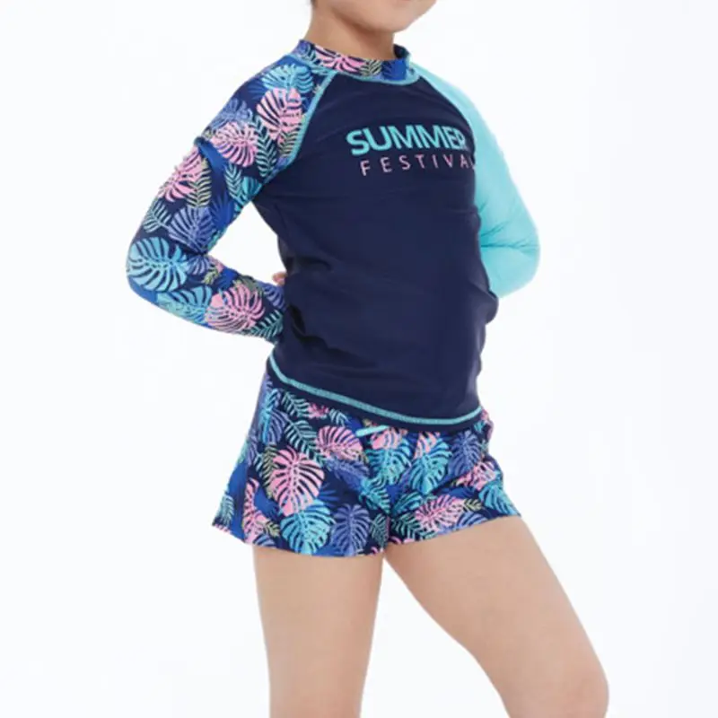 

3 Pieces Children Girls Boys Sun Protection Swimsuit Set Outdoor 2025 Swiming Clothes Set