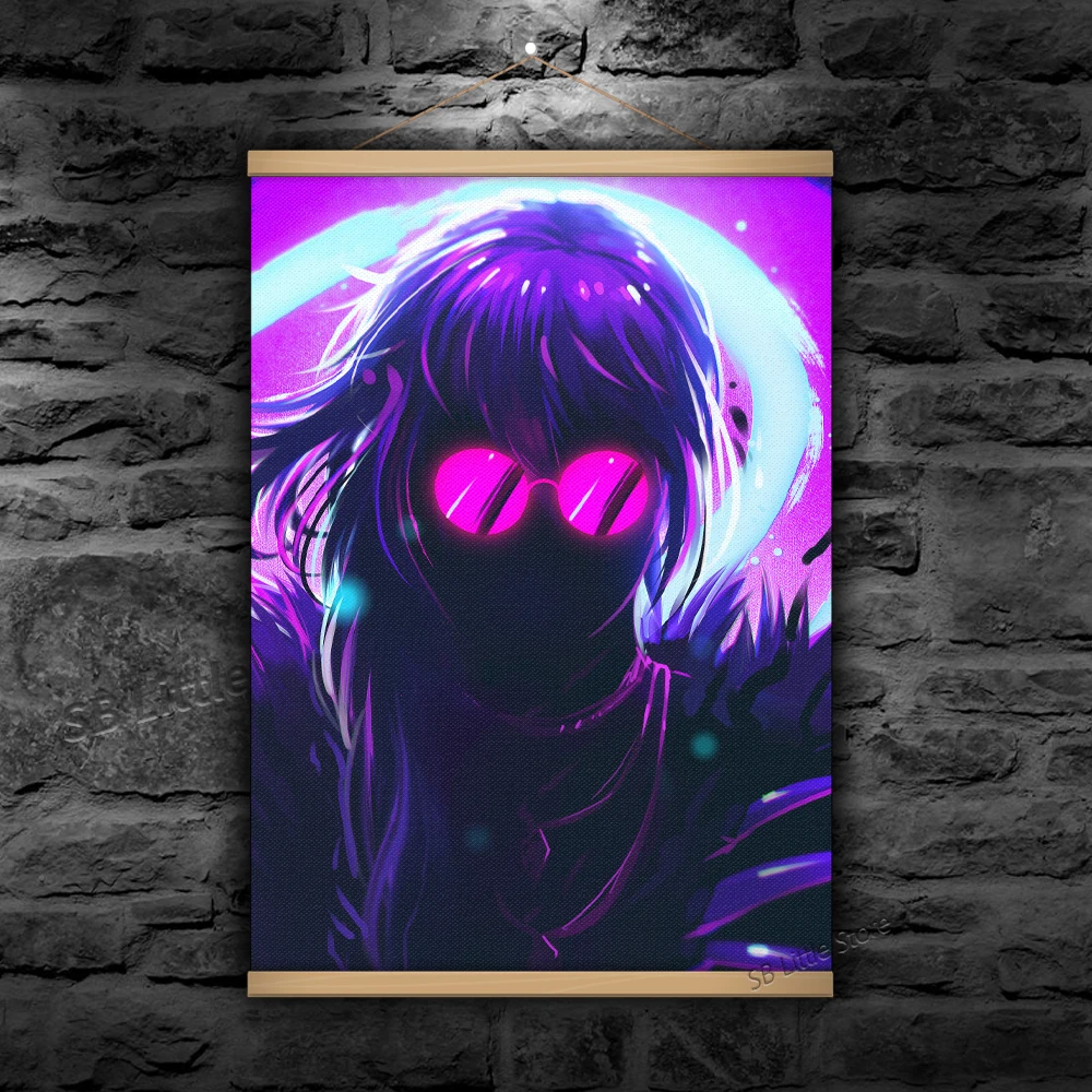 

Evelynn Character KDA League Of Legends LOL Video Game Canvas Painting Arcane Poster Animation Tapestry Design Creativity