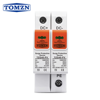 TOMZN SPD DC 500V 600V 800V 1000V 10-20kA 20-40kA House Surge Protector Protective Low-voltage Arrester Device