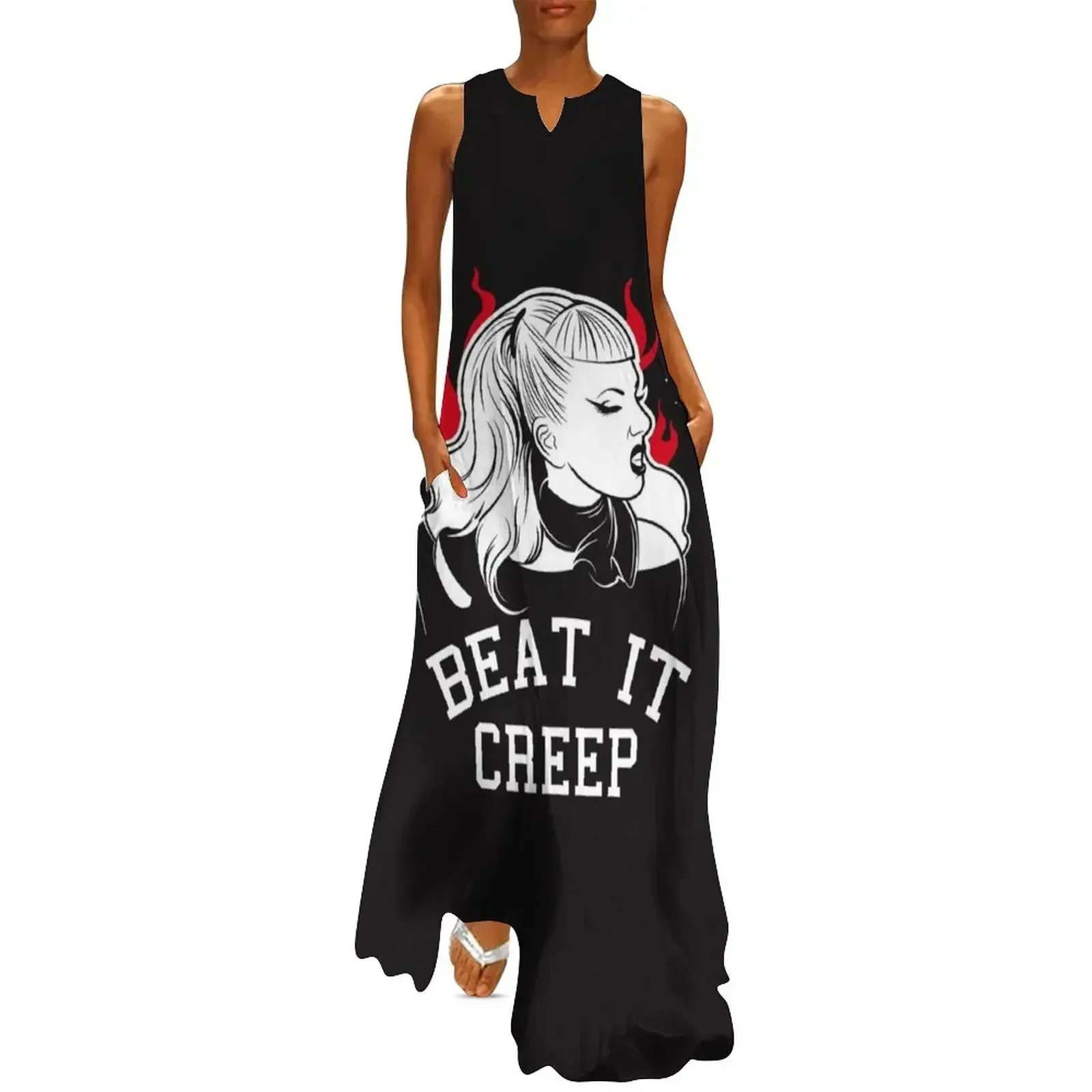 

Beat It Creep Cry Baby Unisex T Shirt Long Dress Female dress summer women's dress 2025 Prom gown