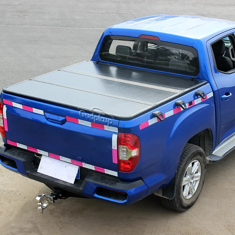 

Top quality Pikcup Aluminum Tri-fold Tonneau Cover Roll up for Sierra Ranger for Ridgeline NP300