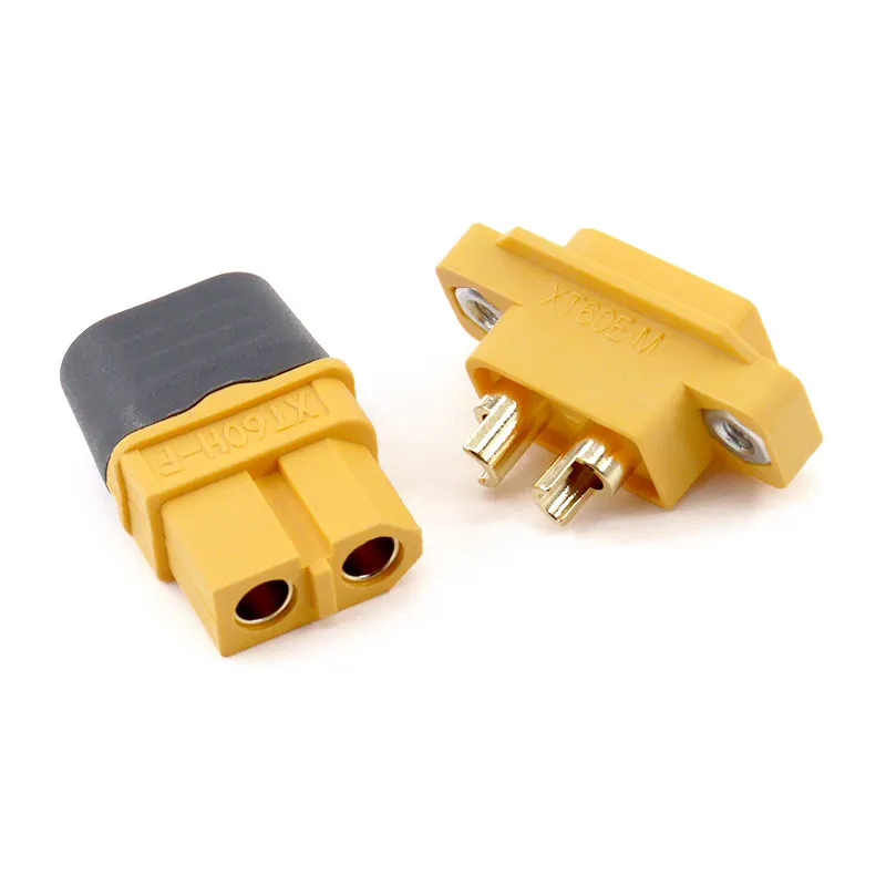 XT60E1-M Male Model Aircraft Power Fixed Battery Interface Plug Model Motor ESC XT60H Plug
