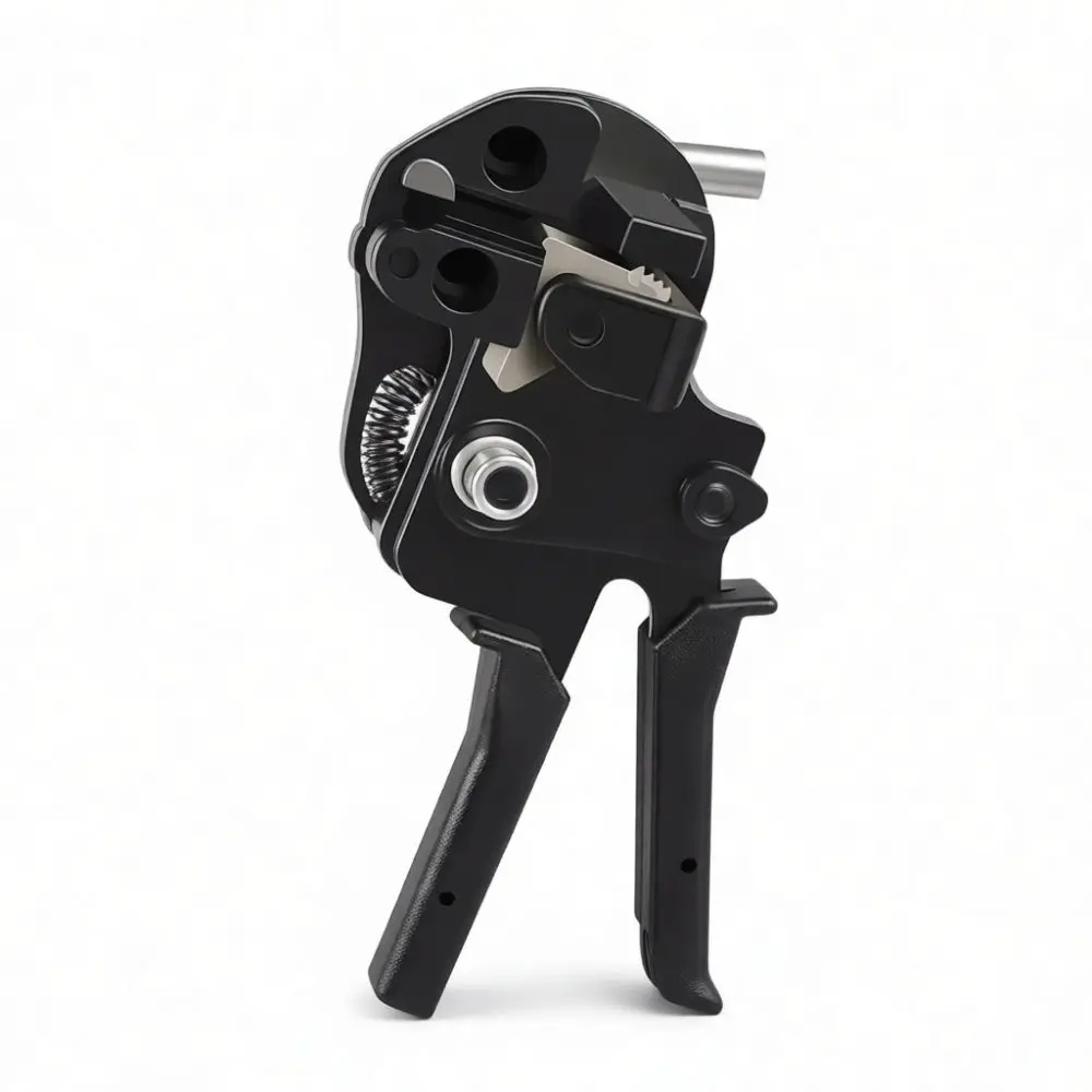Easy To Use Stainless Steel Cable Tie Tensioner Metal Zip Tie Fastener Cutter Plier Manual Maintenance Tool Kit