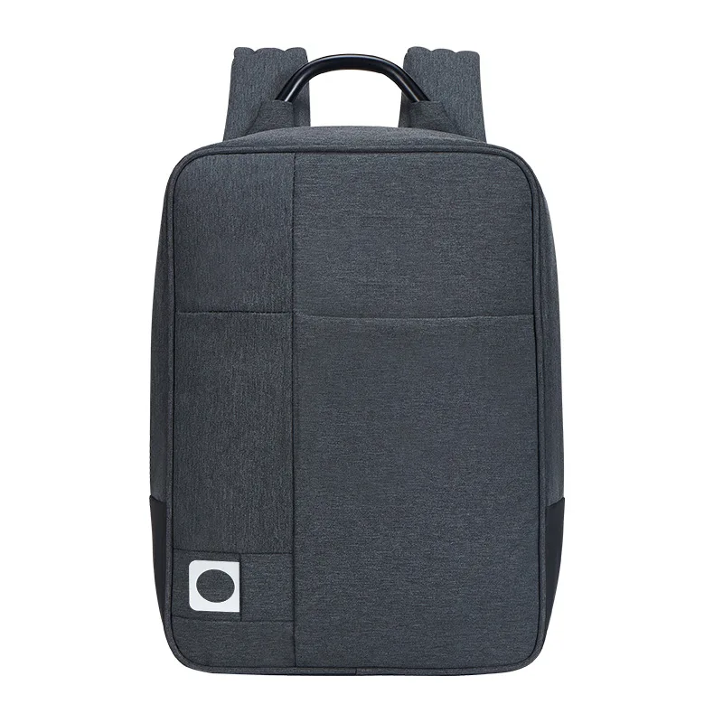 Mochila informal de negocios para hombre, Color sólido, ordenador