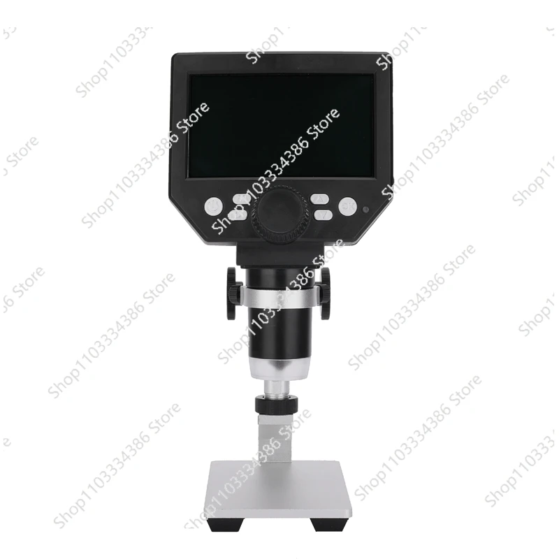 1-1000X Digital Microscope 4.3 Inch HD LCD Electronic Video Microscope for PCB Motherboard Repair Continuous Zoom Magnifier Tool