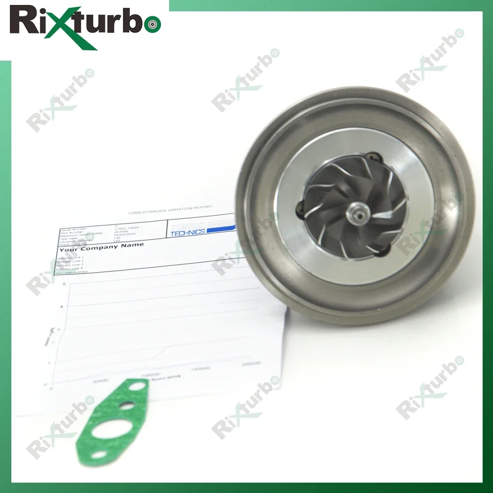 Cartridge Turbo Core Assy CT2 Turbine Reapair Kits Chra For Toyota Yaris 1.4 D4-D 55Kw 75HP NLP20 11657790867 17201-30010 Car
