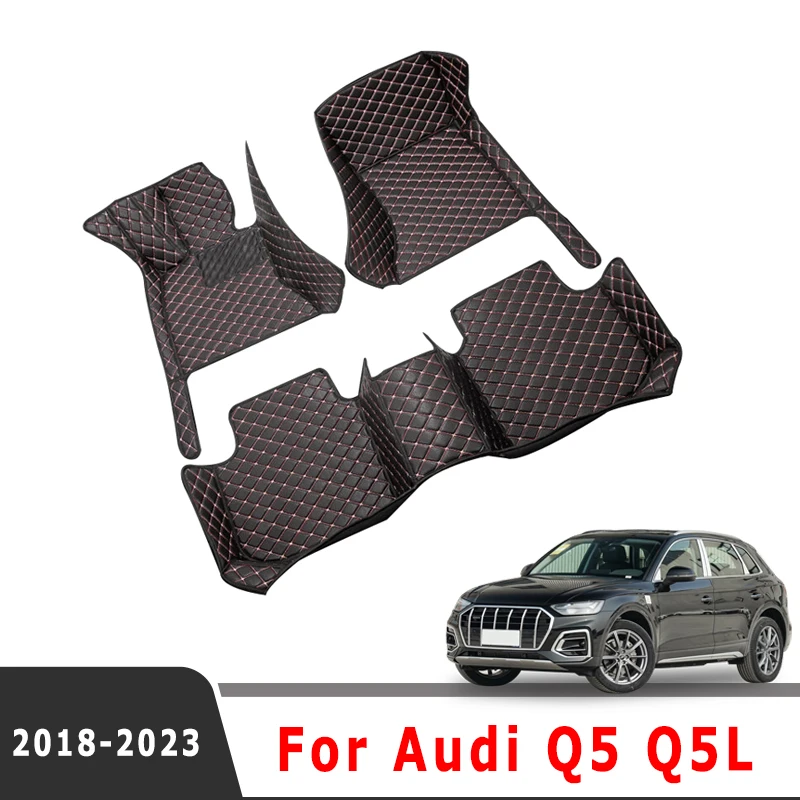 Carpets For Audi Q5 Q5L 2023 2022 2021 2020 2019 2018 Auto Parts Car Floor Mats Interior Accessories Covers Products Foot Rugs