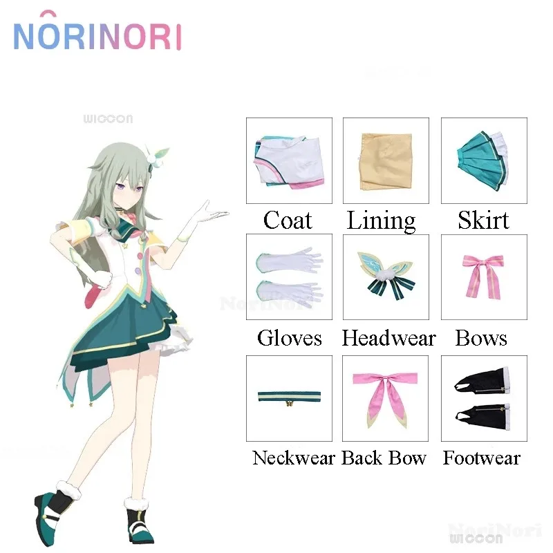 أزياء CyProject Sekai 3rd التأثيرية Tenma Tsukasa Kamishiro Rui Otori Emu التأثيرية الفاخرة VS Mikku WxS بدلة Kusanagi Nene فستان 20