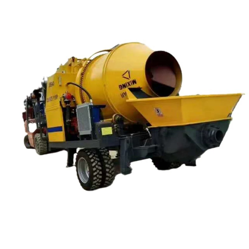 آلة متكاملة لخلاط ضخ الخرسانة ذات المضخة الصغيرة #5