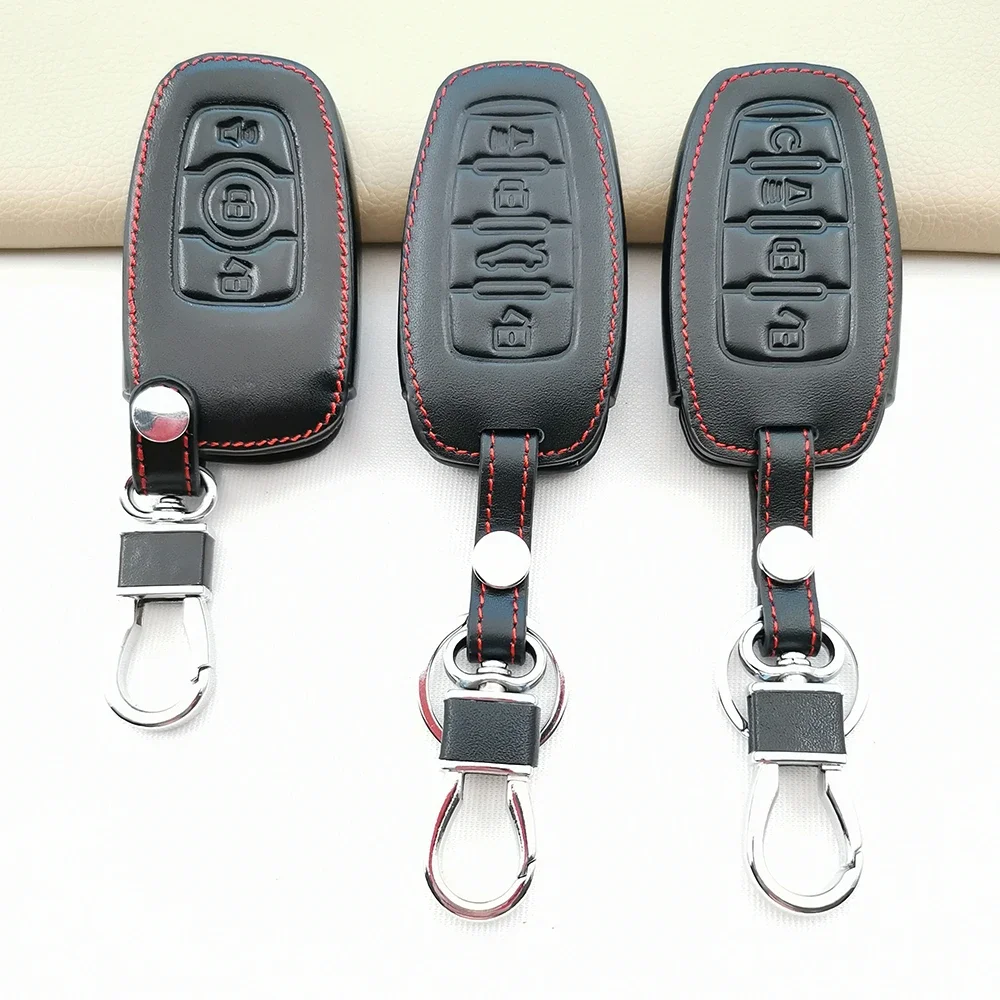

For Great Wall Haval H1 H2 H5 H6 Coupe H7 H8 H9 C50 Hoist Hot Sale Leather Car Key Case Cover Protection Key Shell Skin Bag