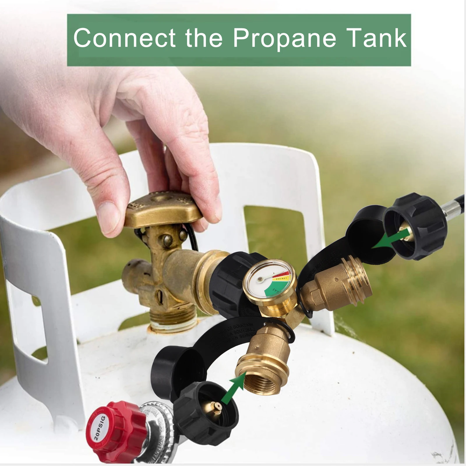 Propane Y-splitter voor gebrui - Tools Qcc recensie en prijs