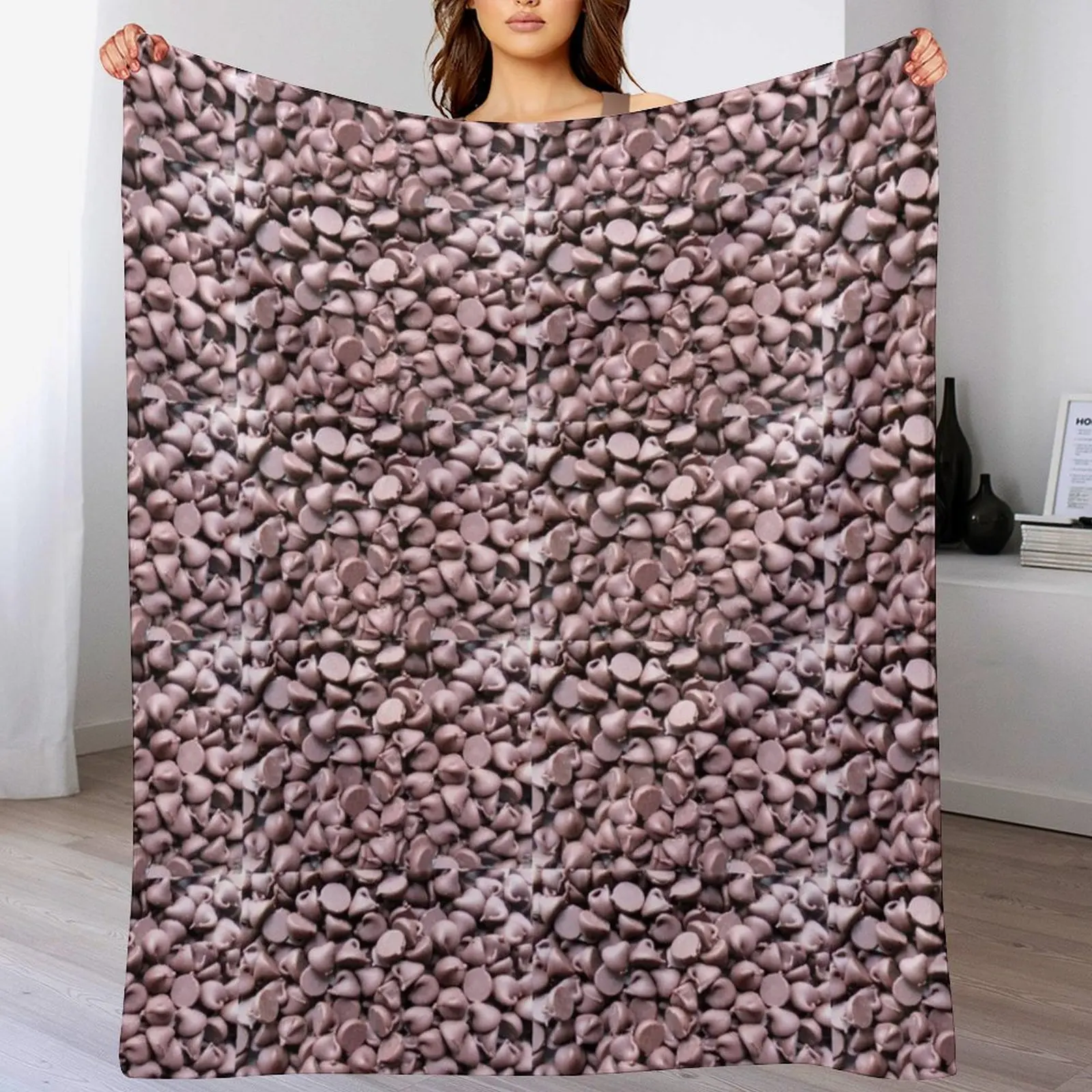 

Real Chocolate Chips Throw Blanket Thin Hairys Blankets