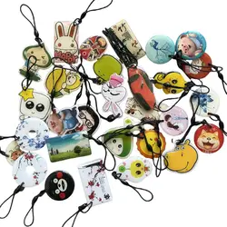 1Pcs 125Khz T5577 EM4305 Rewritable RFID Writable Smart Card Keyfob Proximity Key Tags For Access Control RFID Copier Blank Data