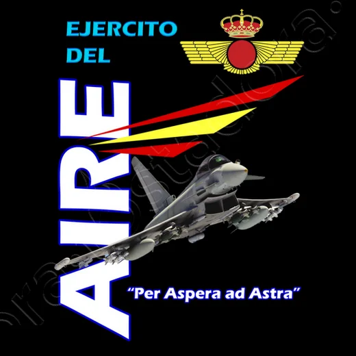 Spanish Air Force - Ejército Del Aire De España T-Shirt Short Sleeve Casual Cotton O-Neck Summer T Shirts