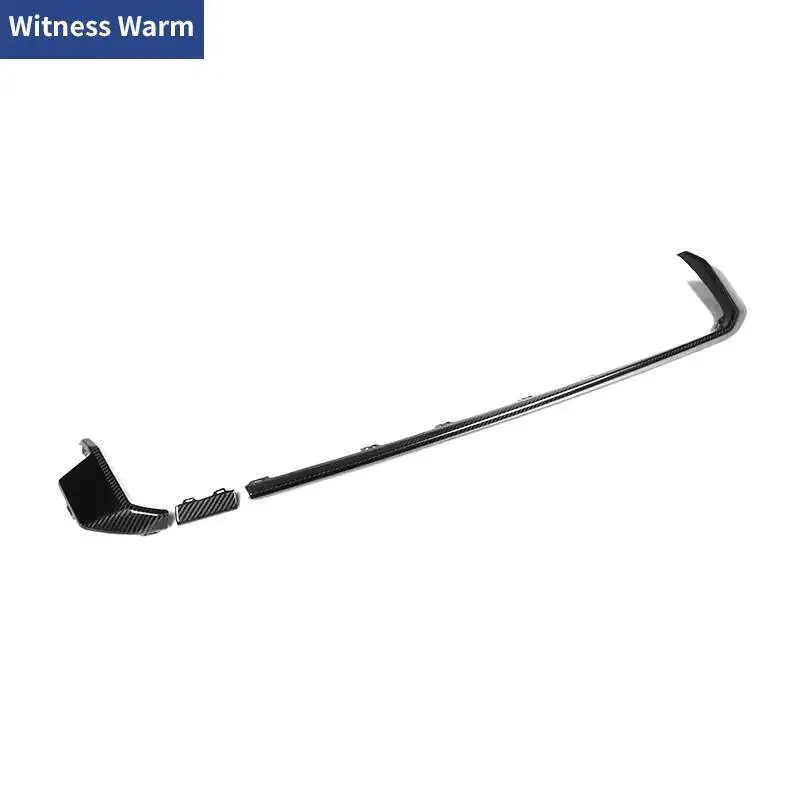 مادة ألياف الكربون الجافة شفة ممتصة للصدمات الخلفية الناشر الزخارف لسيارات BMW M3 G80 M4 G82 G83 طقم هيكل السيارة ضبط 2021-UP