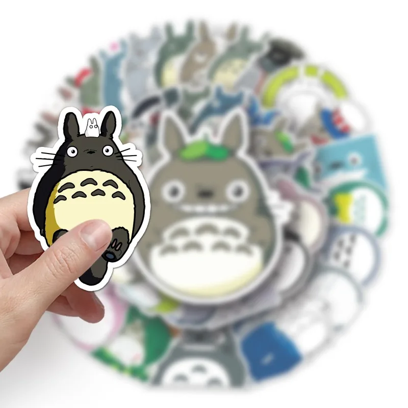 My Neighbor Totoro Graffiti Cartoon Stickers Waterproof Self-adhesive Decals for Luggage Laptops Cars and Scooters DIY Sticker view 4