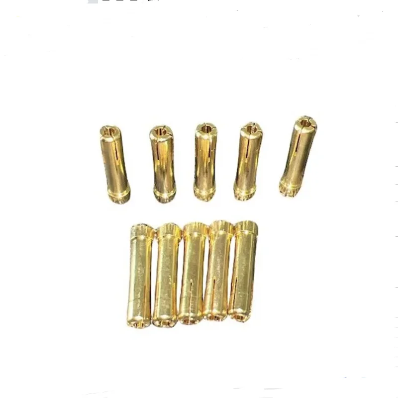 5/10/20 pcs vergoldet 4,0mm bis 5,0mm Bananen stecker Kugel Stecker Buchse Stecker für RC Lipo Batterie Esc Motor