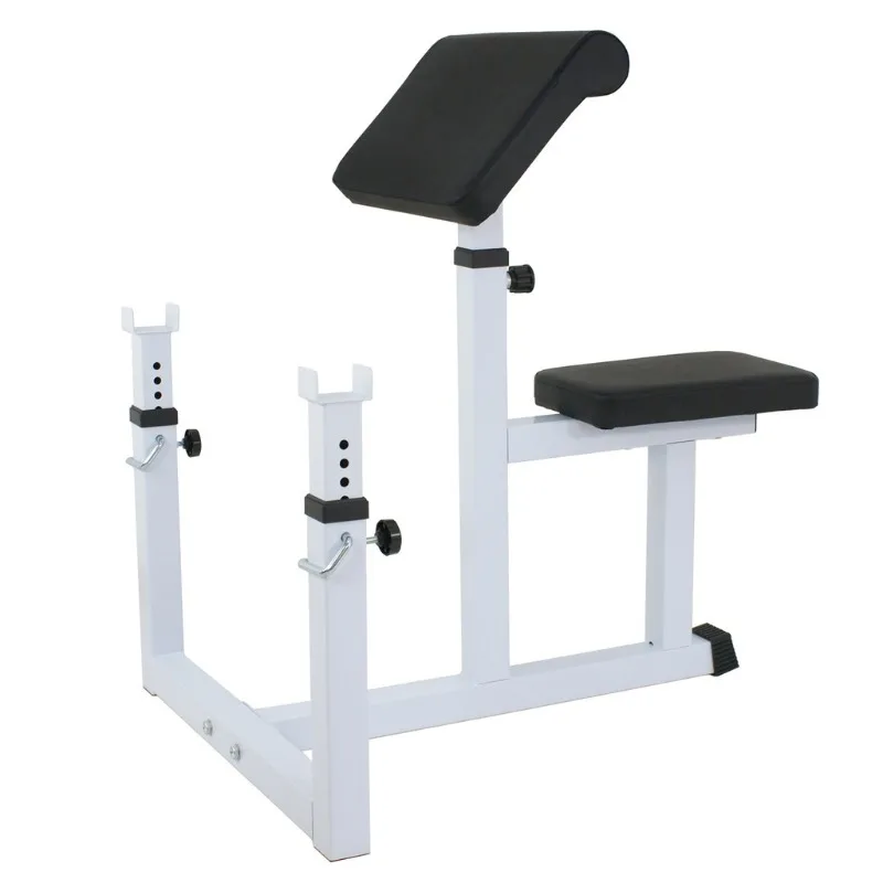 Large Fitness Equipment Commercial Preacher Curl Bench Weight Seated Preacher Isolated Dumbbell Biceps