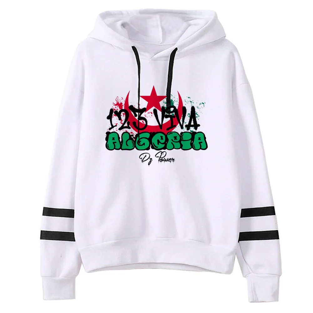 Algeria hoodie comfortable trendy streetwear pattern elegant anime sweater teen tracksuits funny patterned Japanese soft fabric