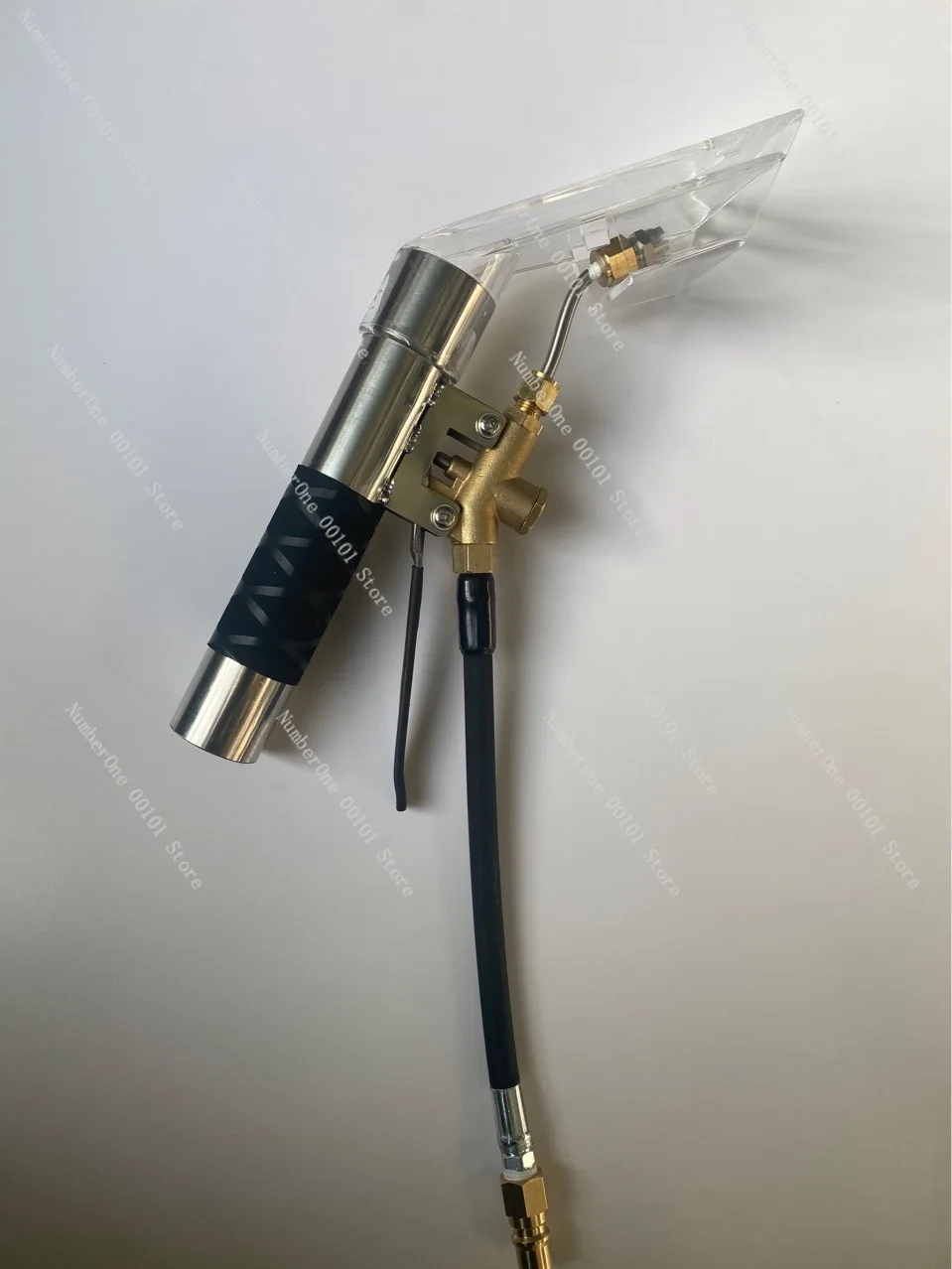 Sofa carpet cleaning head, export cleaning accessories, pumping and washing integrated head, stainless steel cleaning head