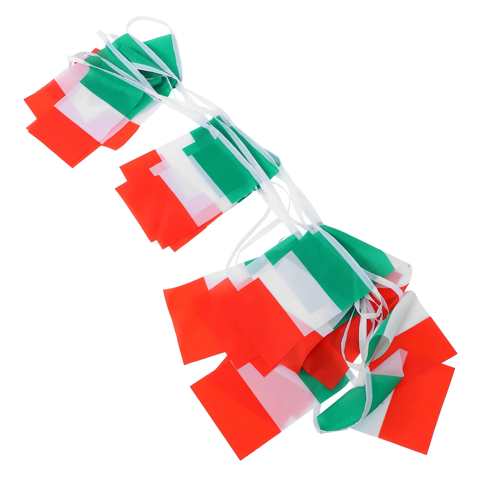 

Italy Flag Banner 82.5X5.5Inch Mini Bunting Garland Outdoor Indoor Sports Party Decoration Festival Background Hanging