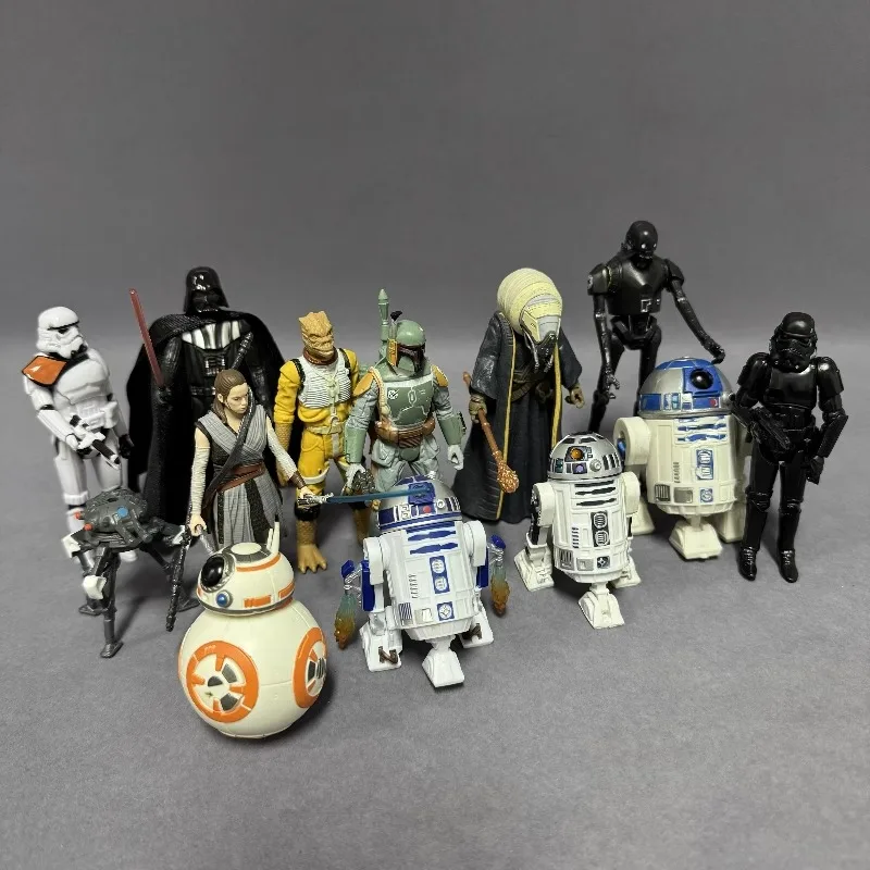 Star Wars Toy Model Robot Action Figure 3.75-inch Desktop Ornament and Peripheral Figurine As A Gift