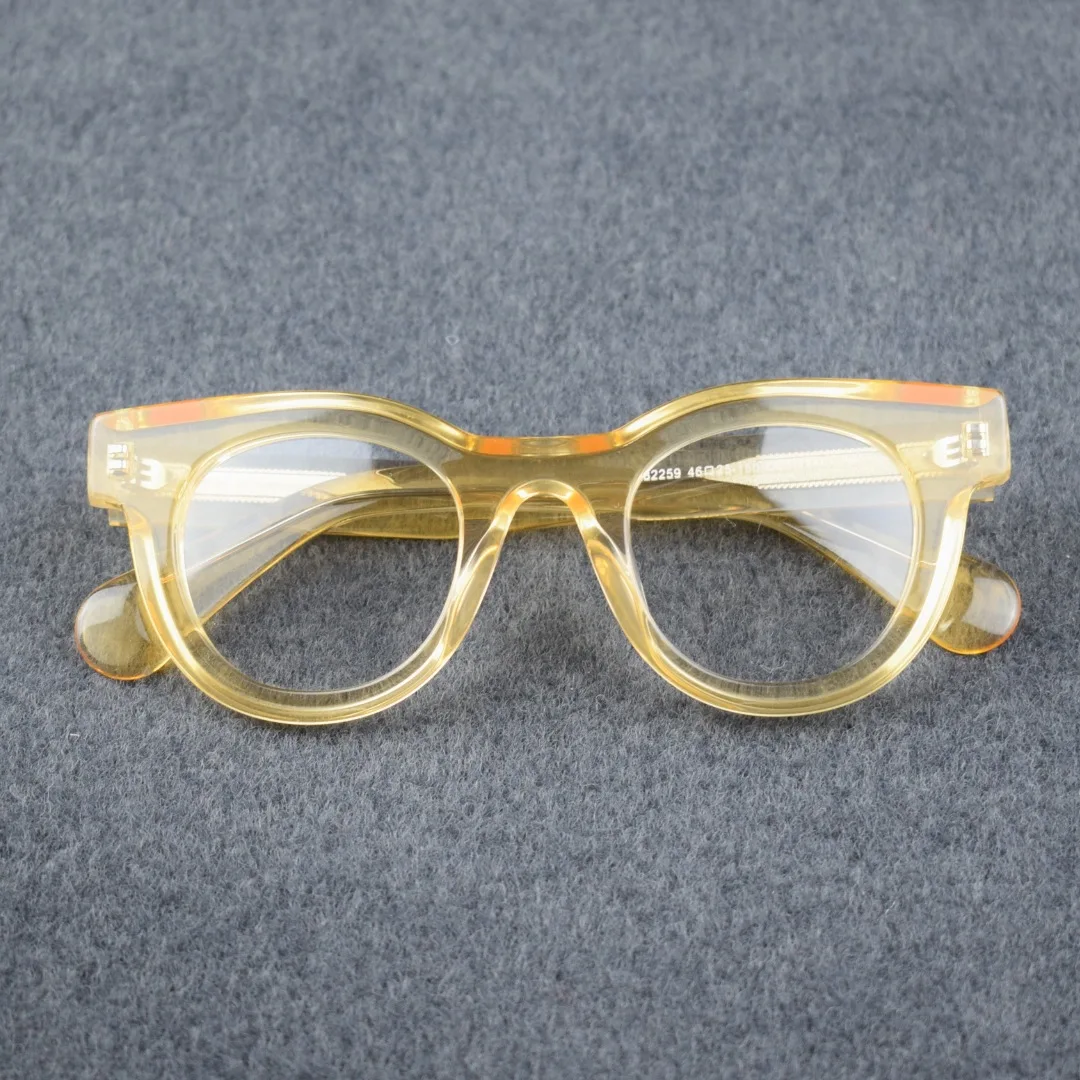 

Retro Thick Frame Square Butterfly Eyeglasses Panel Glasses for Vintage Style Optical Prescription Reading Glasses