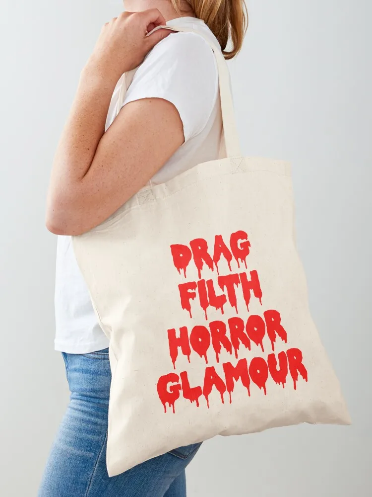 

Drag Filth Horreur Glamour Tote Bag handbag tote bags men Women's beach bags Beach bag