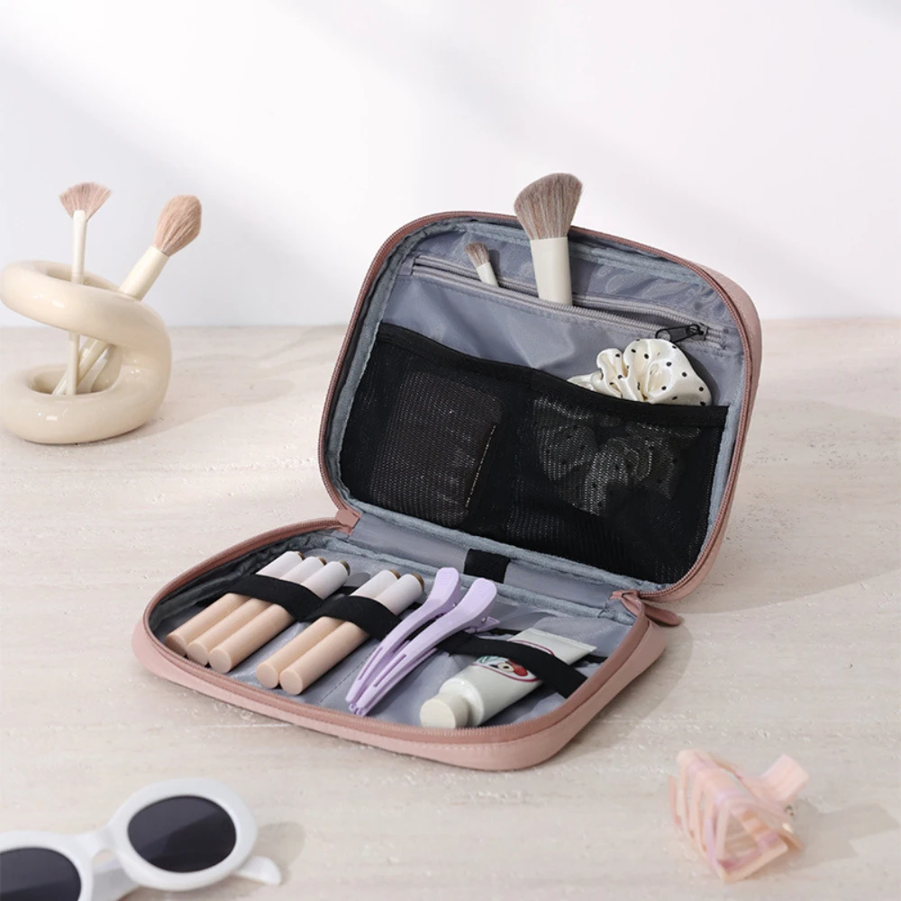 Travel Digital Data Line Storage Bag Large Capacity USB Data Cable Organizer Multi-functional Earphone Charger Makeup Bag