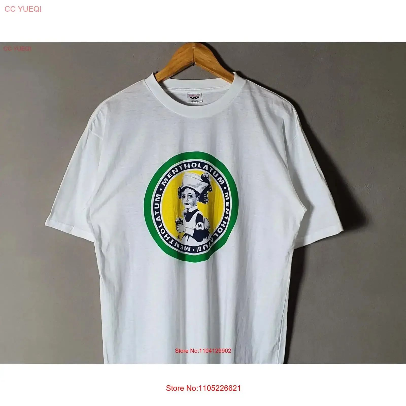 Camiseta Vintage de los 90 de Banpresto con Diseño de la Pequeña Enfermera, Cómics Japoneses, Talla Grande, Mentholatum, Full Moon Chan, Shonen, Manga Semanal, Estilo Vintage