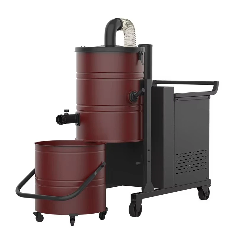 7500 واط 100L معدات تنظيف المستودعات التنظيف الرطب والجاف مكنسة كهربائية صناعية
