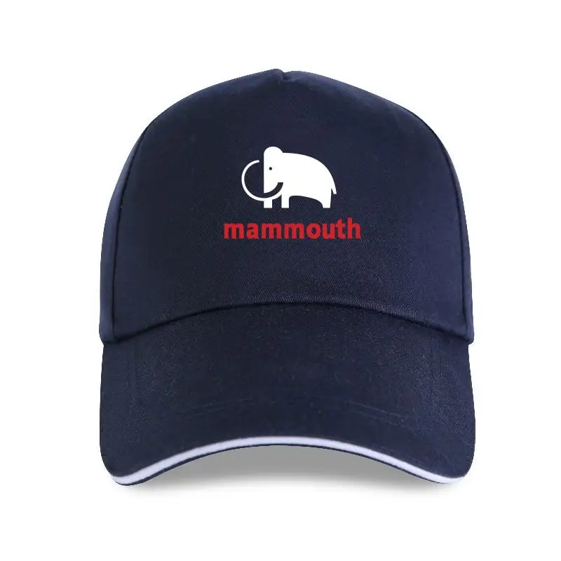 New Men's Print Casual 100% Cotton Baseball cap Popular mammoth Mammouth logo animal amusant vintage logo france