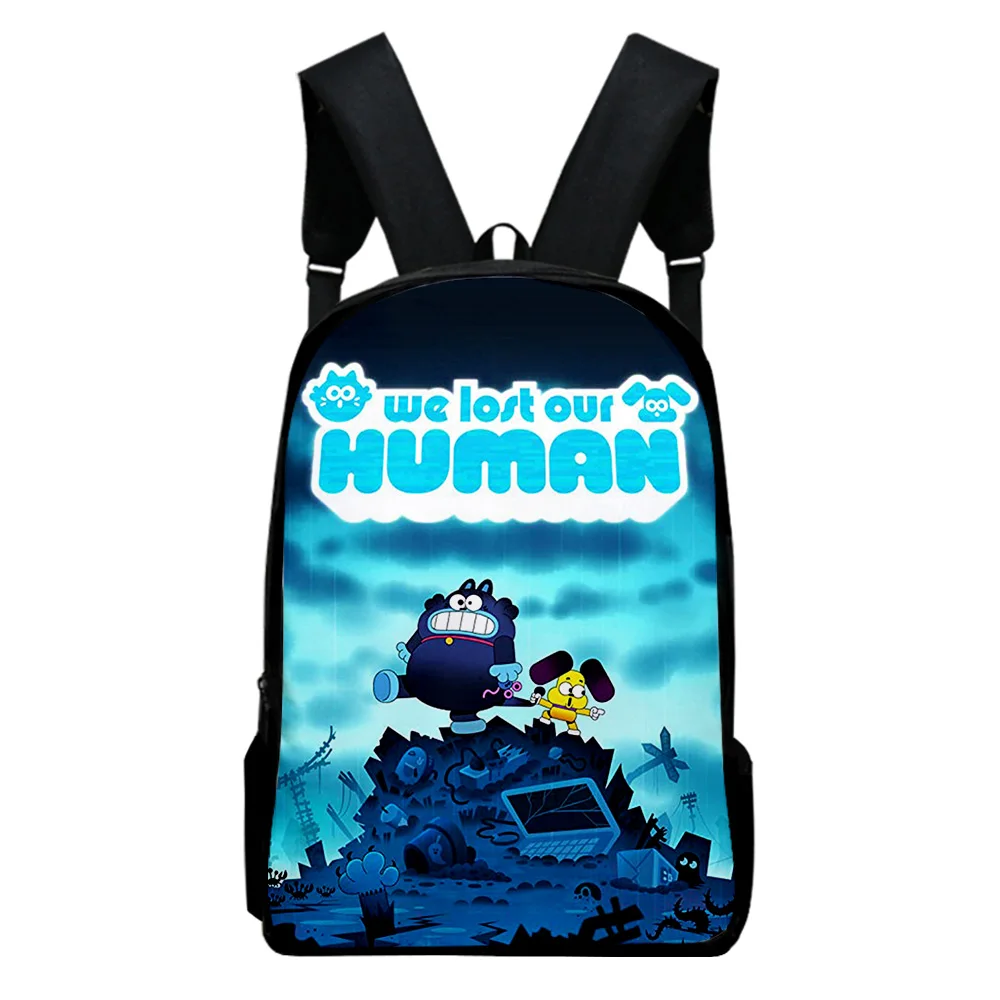 We Lost Our Human Cartoon 2023 New Anime Backpack School Bag Adult Kids Bags Unisex Backpack Daypack Harajuku Rucksack