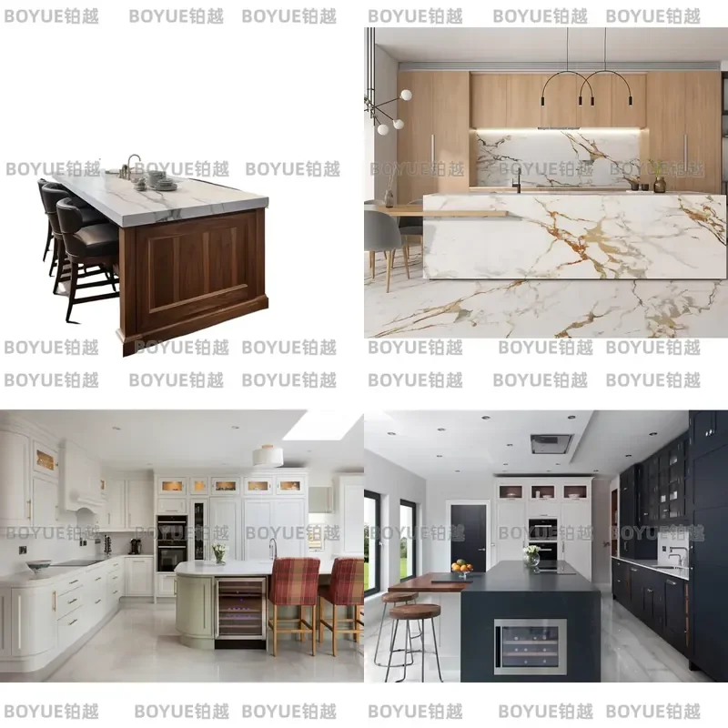 Modern Plywood Kitchen Cabinets Contemporary Home Storage Solution Custom Wood Cupboard Furniture for Interior Architecture