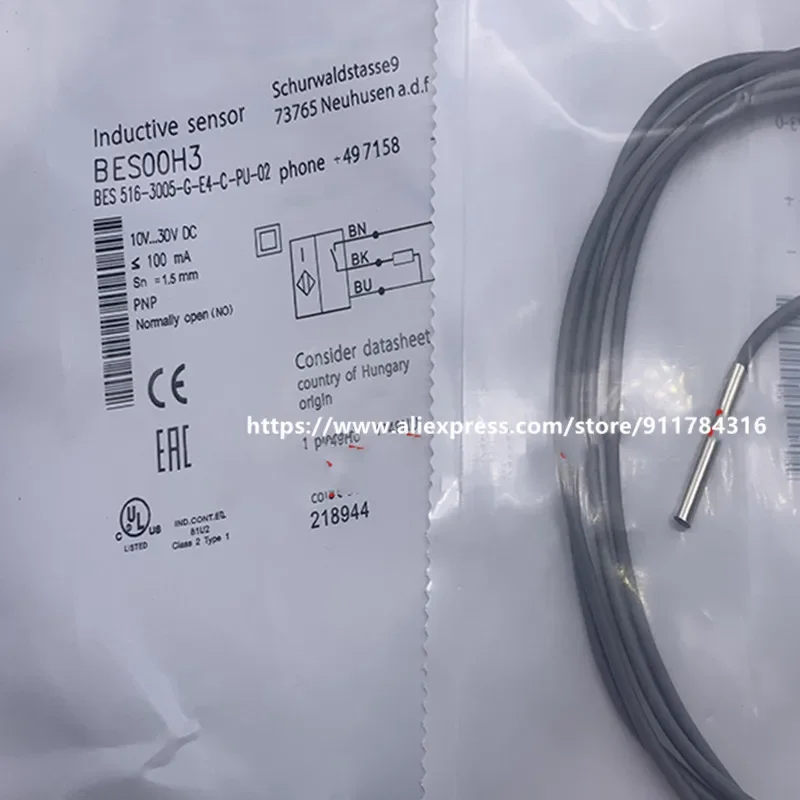 New High Quality Balluff proximity switch BES00M4 BES 516-3044-G-E4-C-PU-05