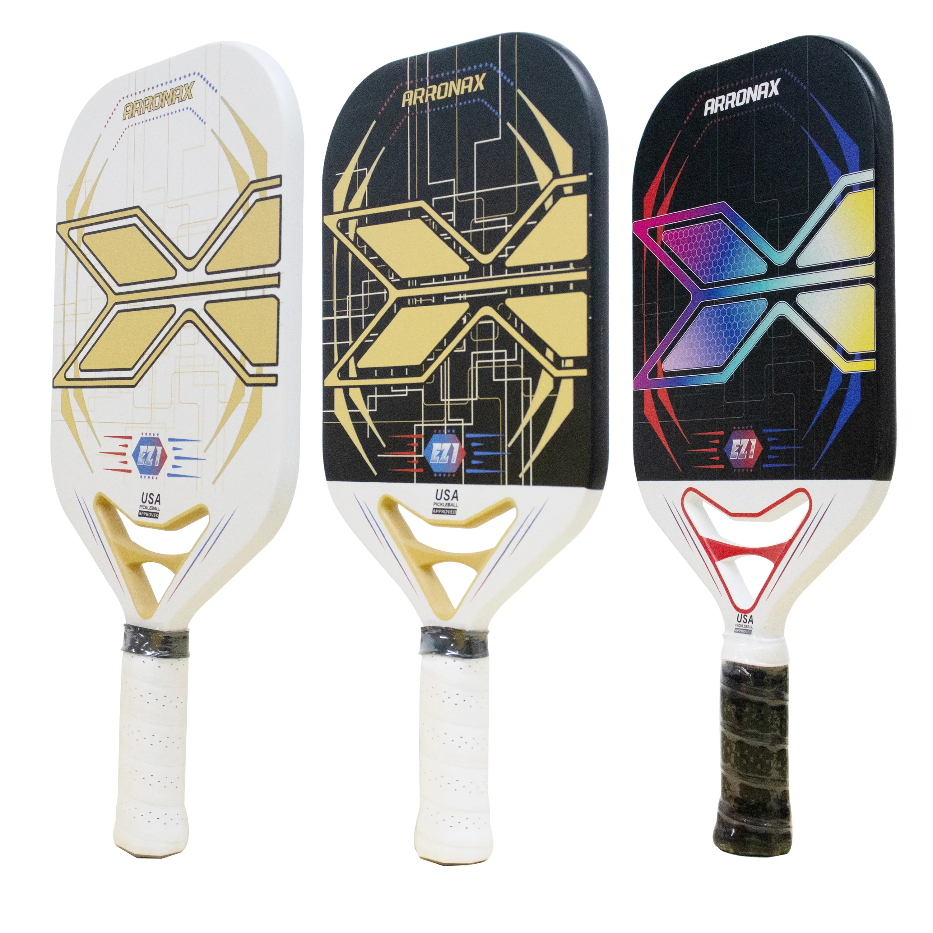 Arronax-Carbon Fiber Composite Spin Pickleball Paddle for Indoor and Outdoor Exercise, High Quality, Hot Selling