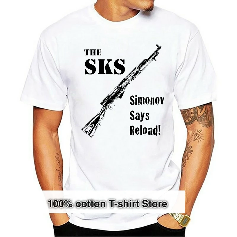 Men T Shirt SKS (Surplus Rifle) T-Shirts Women T-Shirt