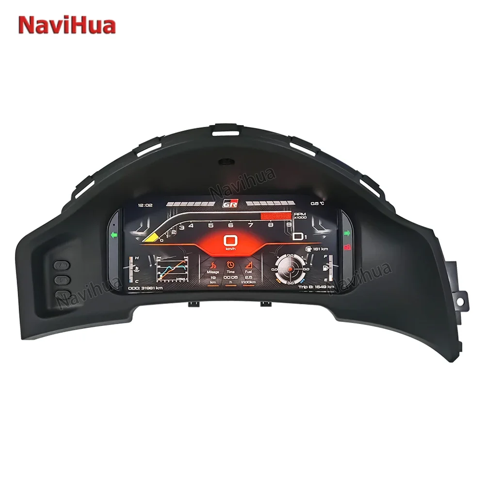 

Цифровая приборная панель NaviHua 12.3 дюйма для Toyota 86 / Subaru BRZ 2013-2019, виртуальный кокпит, ЖК-дисплей, спидометр.