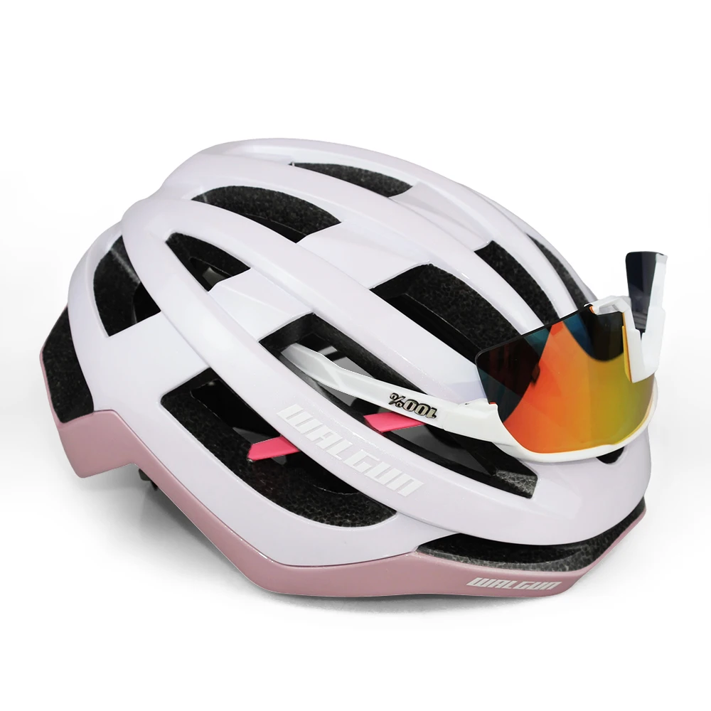 AliExpress WALGUN Bicycle Helmet Streamline Aero MTB Road Bike Helmets Racing Cycling Helmet Route Summer for Men Women Female Lightweight