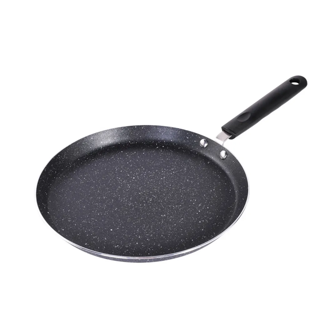 Crepe Frying Pan Crepe Pan Pancake Saucepan Tawa Tool Electric Gas Hob Handle Home Induction Kitchen Non Stick