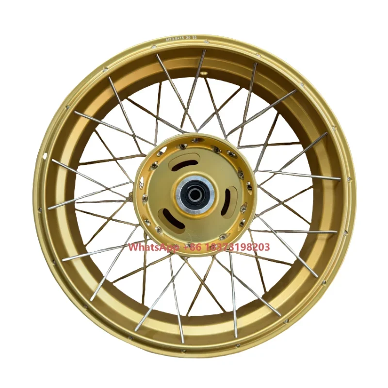 Spoked Wheel Hub,Suitable for KYMCO X-City X350 Wheel Hub Modification,accessoire Moto,15/14 Inch Motorcycle Rim