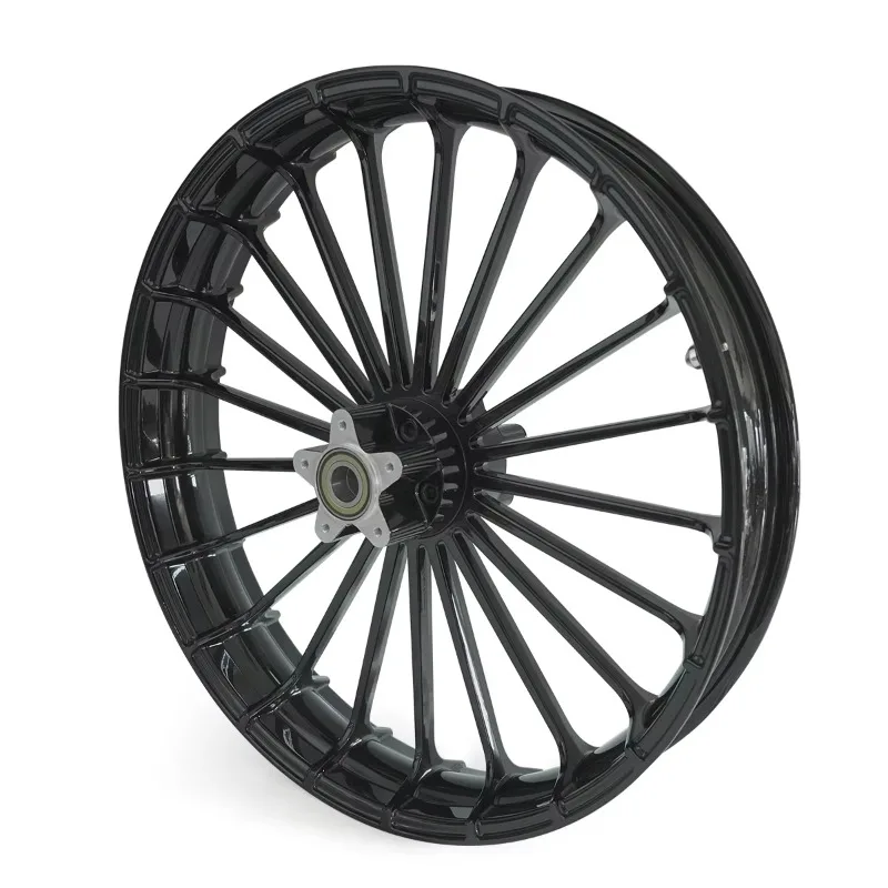 Motorcycle Wheels Rim Accessories New Black Aluminum Alloy Front & Rear Wheel Hub Condition New for 2017+ Road King Special