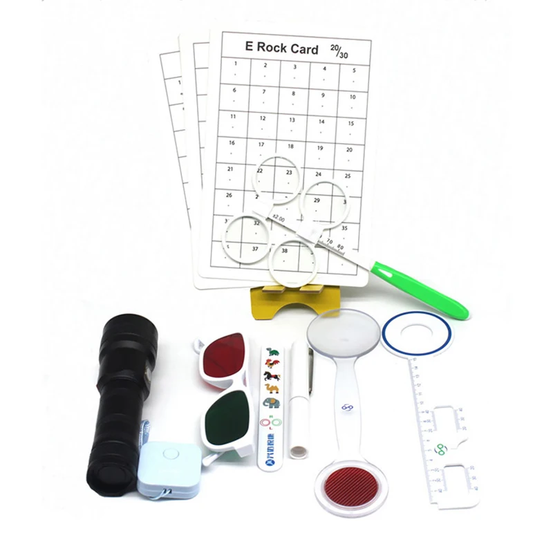 Optics Strabismus and amblyopia eye position inspection tool optometry function Visual inspection kit