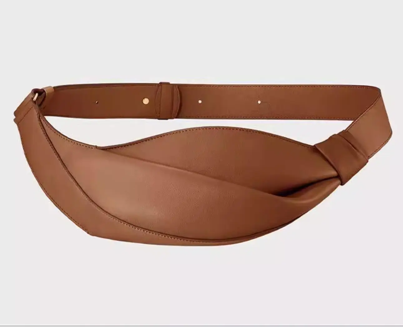 

2025 new women's leather waterproof niche design simple and versatile temperament high-end underarm shoulder waist bag chest bag